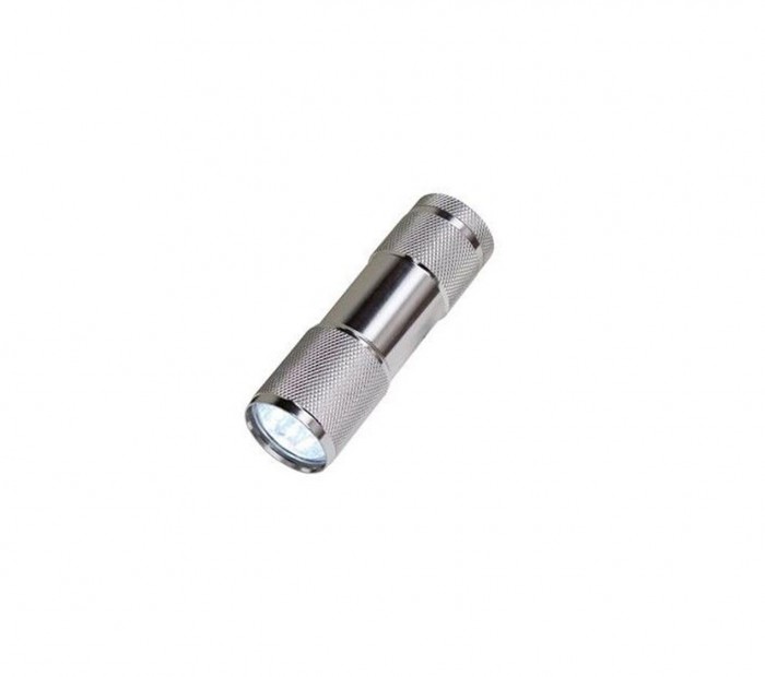 Džepna lampa alu 9 LED sa 3AAA baterijama