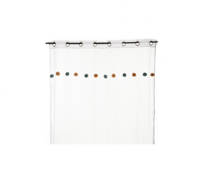 ATMOSPHERA dječija zavjesa pompom 240x140x5.20CM