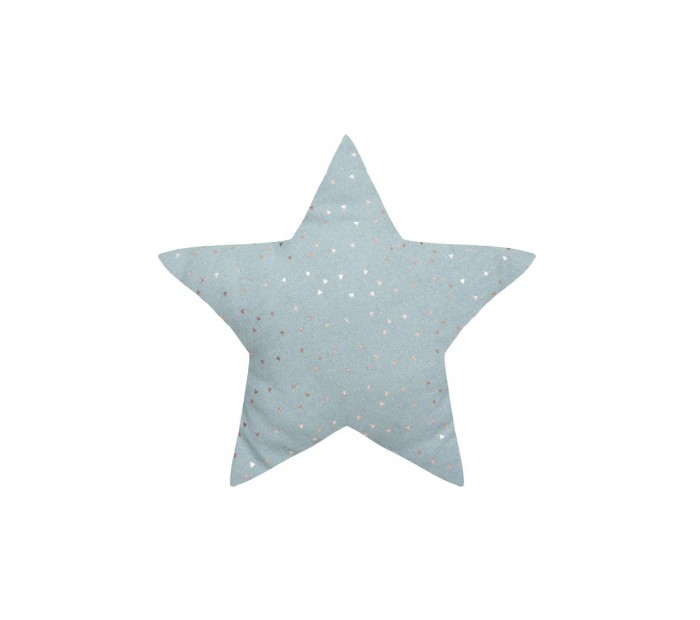 ATMOSPHERA dječiji ukrasni jastuk zvijezda plava 40x40x10CM	