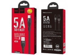 USB kabal za smartphone usb type C 1.2 met 5 A crna