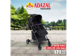 Dječija kolica CRNA AD23-015